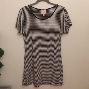 Romeo and Juliet Couture Striped Dress